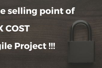 The selling point of fixed cost Agile Project !!!